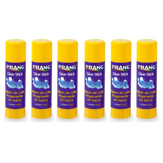 Prang® Washable Glue Sticks, 6ct. in Clear | 1.27 oz | Michaels®